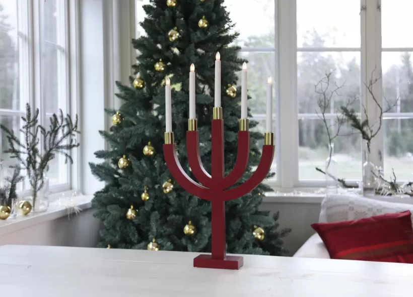 Jotex Julbelysning*Adventsljusstake Elias