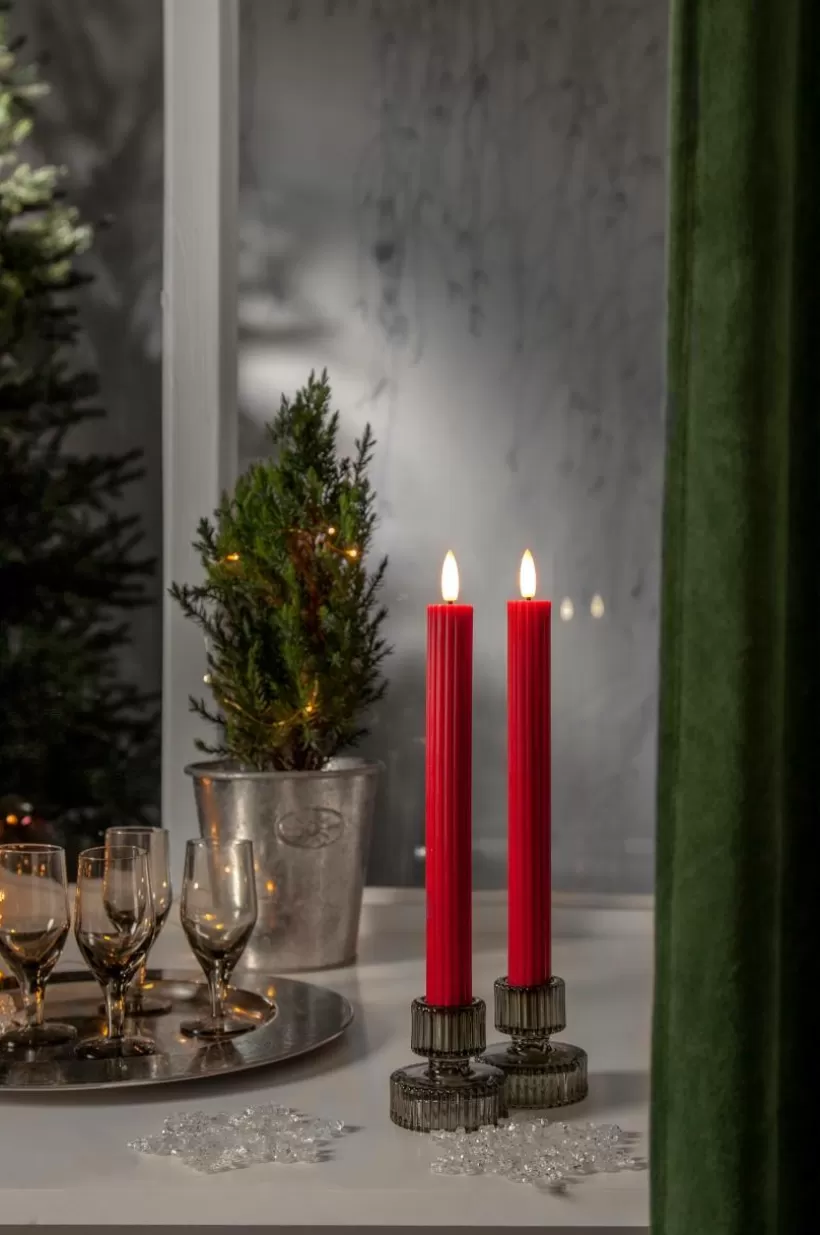Jotex Julbelysning | Ljus*Antikljus LED Flamme Stripe 2-pack