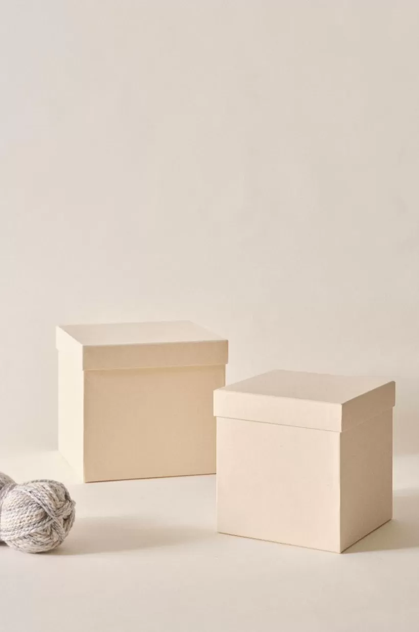 Barn Jotex Förvaring | Barndekoration*BOXAS Pappbox 2-pack - återvunnen