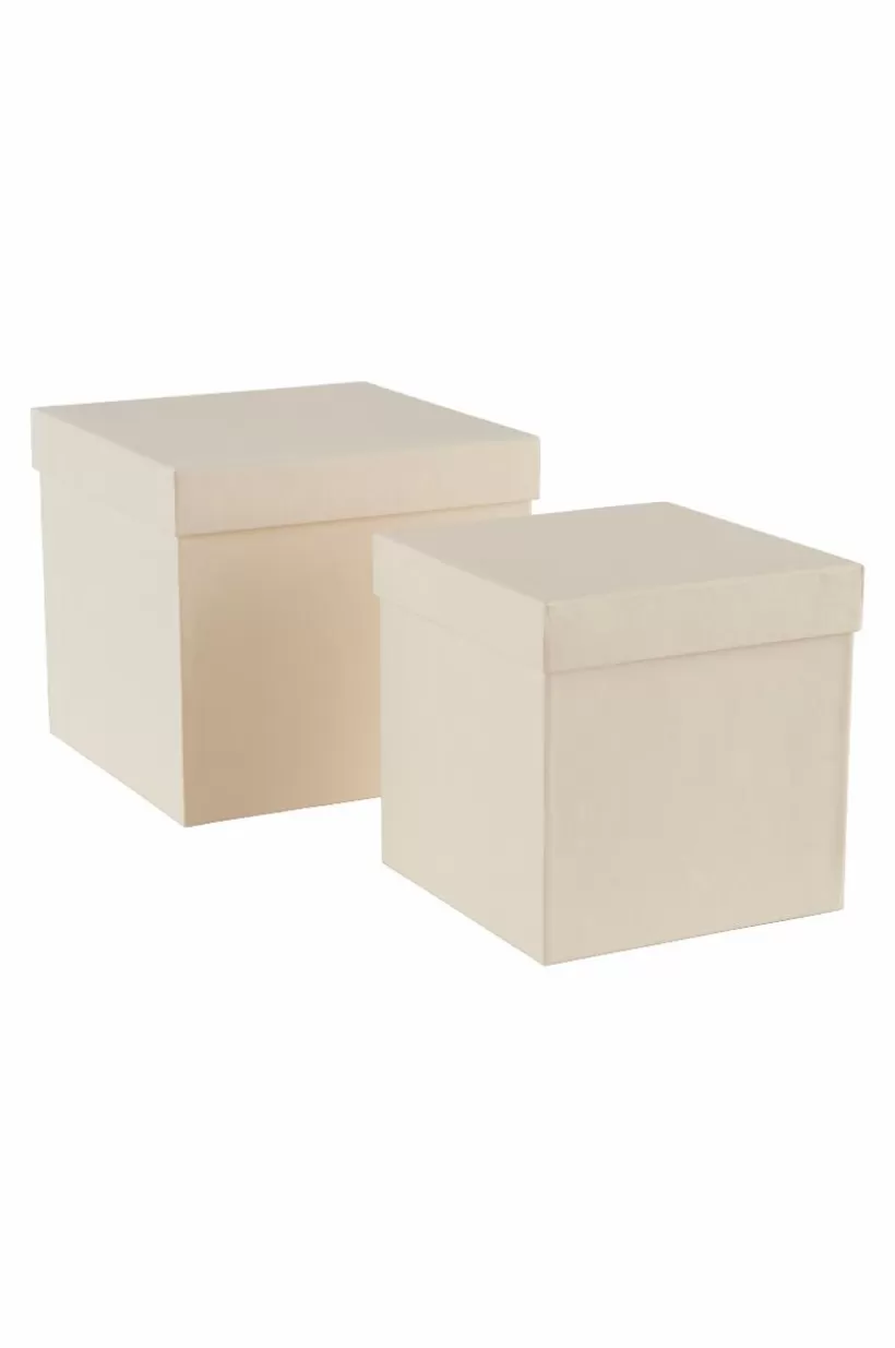 Barn Jotex Förvaring | Barndekoration*BOXAS Pappbox 2-pack - återvunnen
