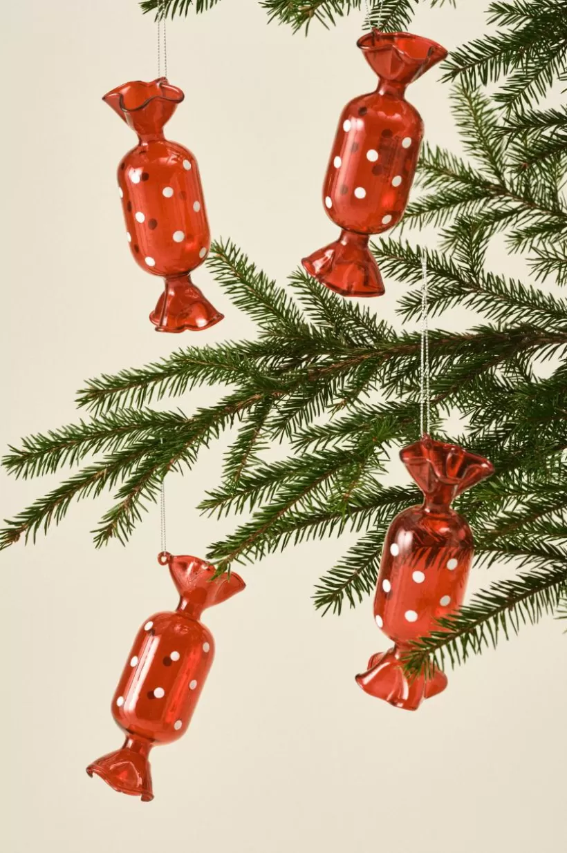 Jotex Juldekoration*CANDY DOTS Dekorationshänge 4-pack