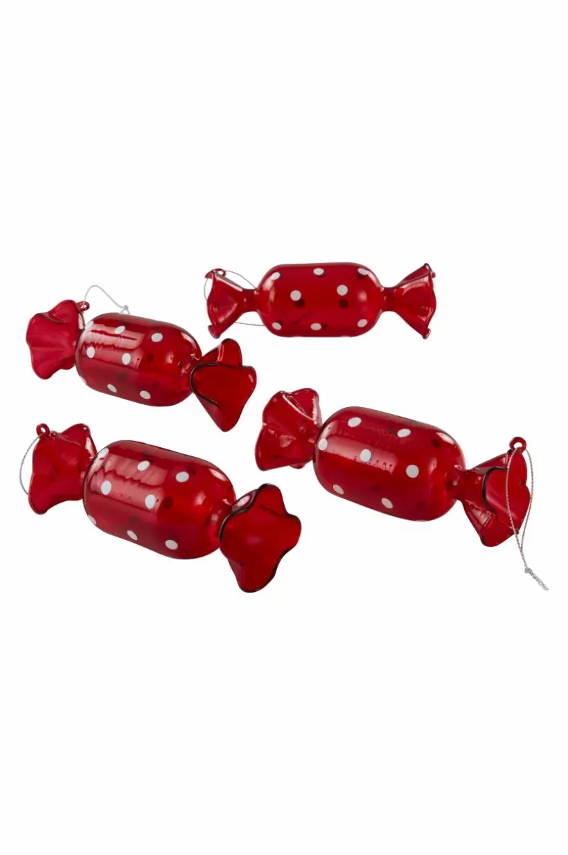 Jotex Juldekoration*CANDY DOTS Dekorationshänge 4-pack