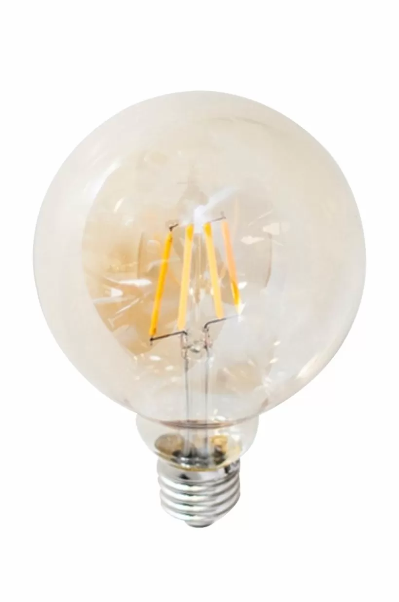 Jotex Ljuskällor*Filament Dekorationslampa LED Dimbar Glob E27 4W ø 95 Mm Amber