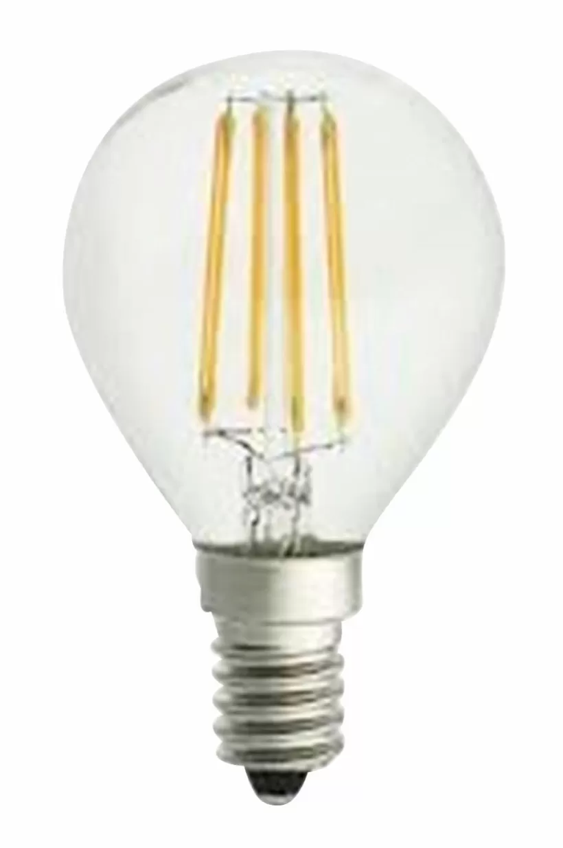Jotex Ljuskällor*Filament Dekorationslampa LED Dimbar Klot E14 4W ø 45 Mm Amber