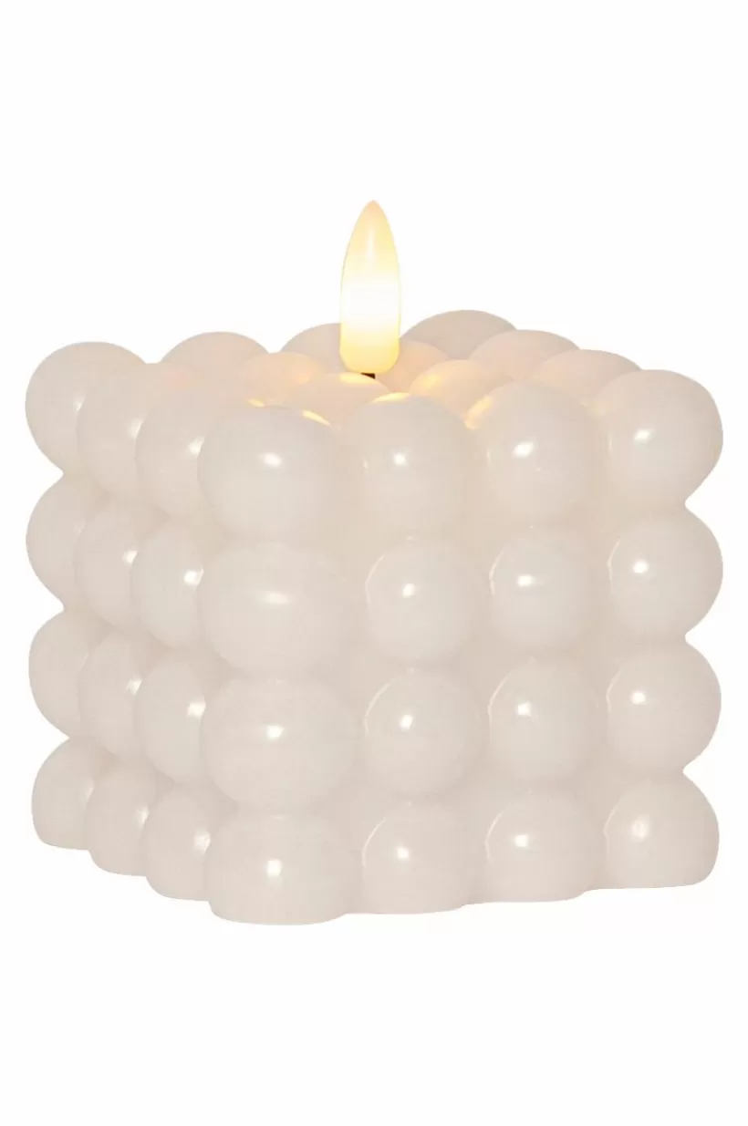 Jotex Ljus*FLAMME DOT Blockljus LED 9,5 Cm