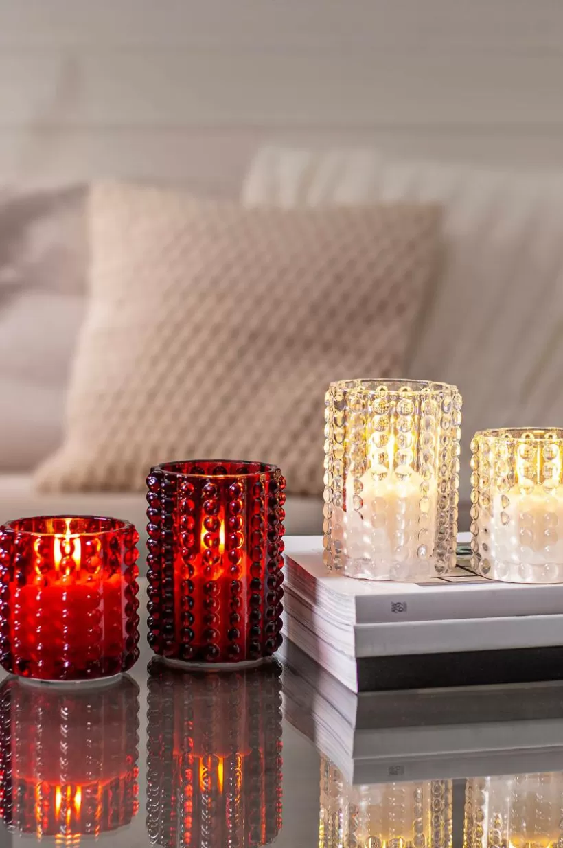 Jotex Ljus*FLAMME DOTTY Batterdrivet Ljus