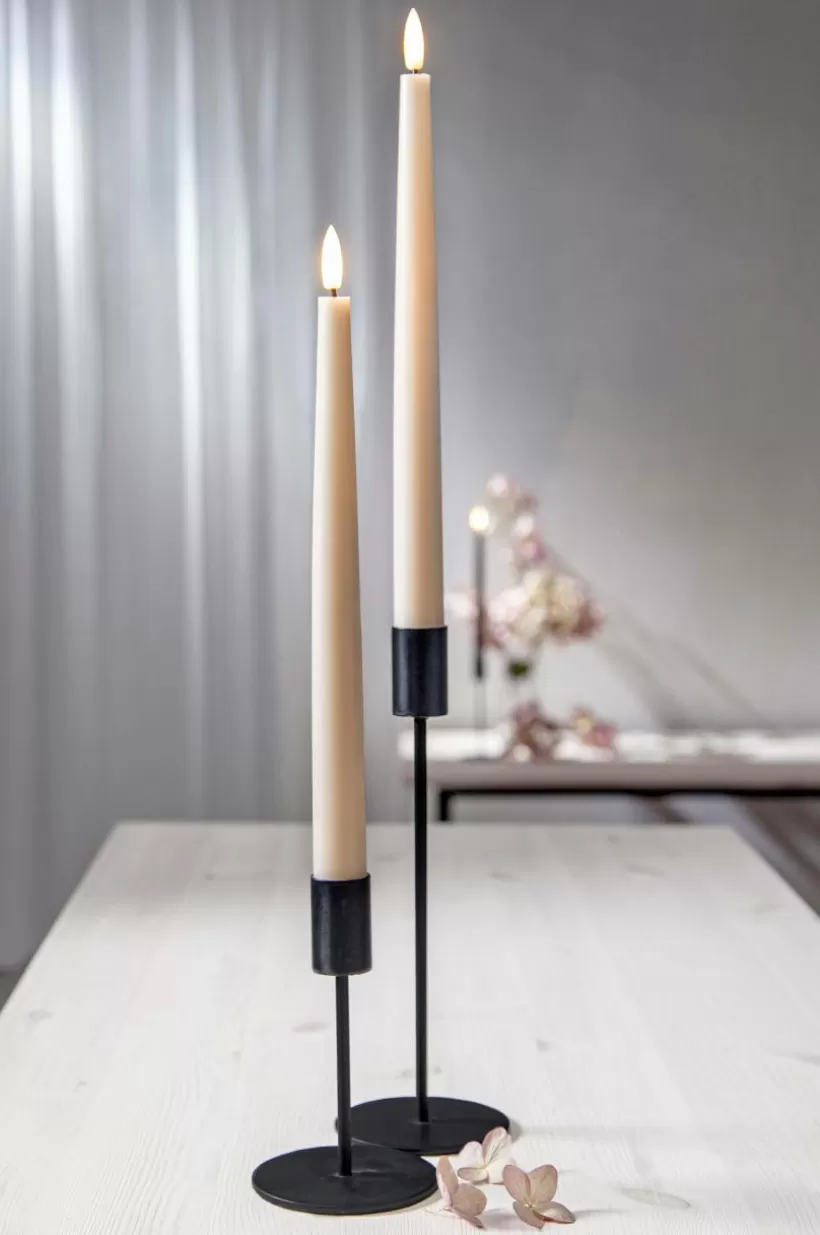 Jotex Ljus*FLAMME SLIM Batterdrivet Ljus 2-pack 28 Cm