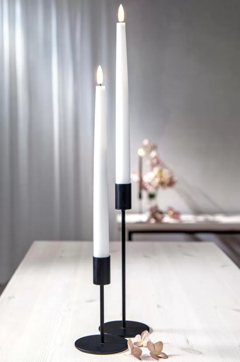 Jotex Ljus*FLAMME SLIM Batterdrivet Ljus 2-pack 28 Cm