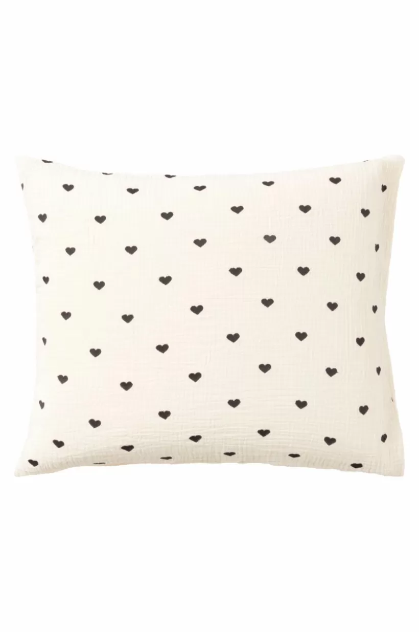 Barn Jotex Barnsängkläder*HEARTS örngott 60x50 Cm - Ekologisk
