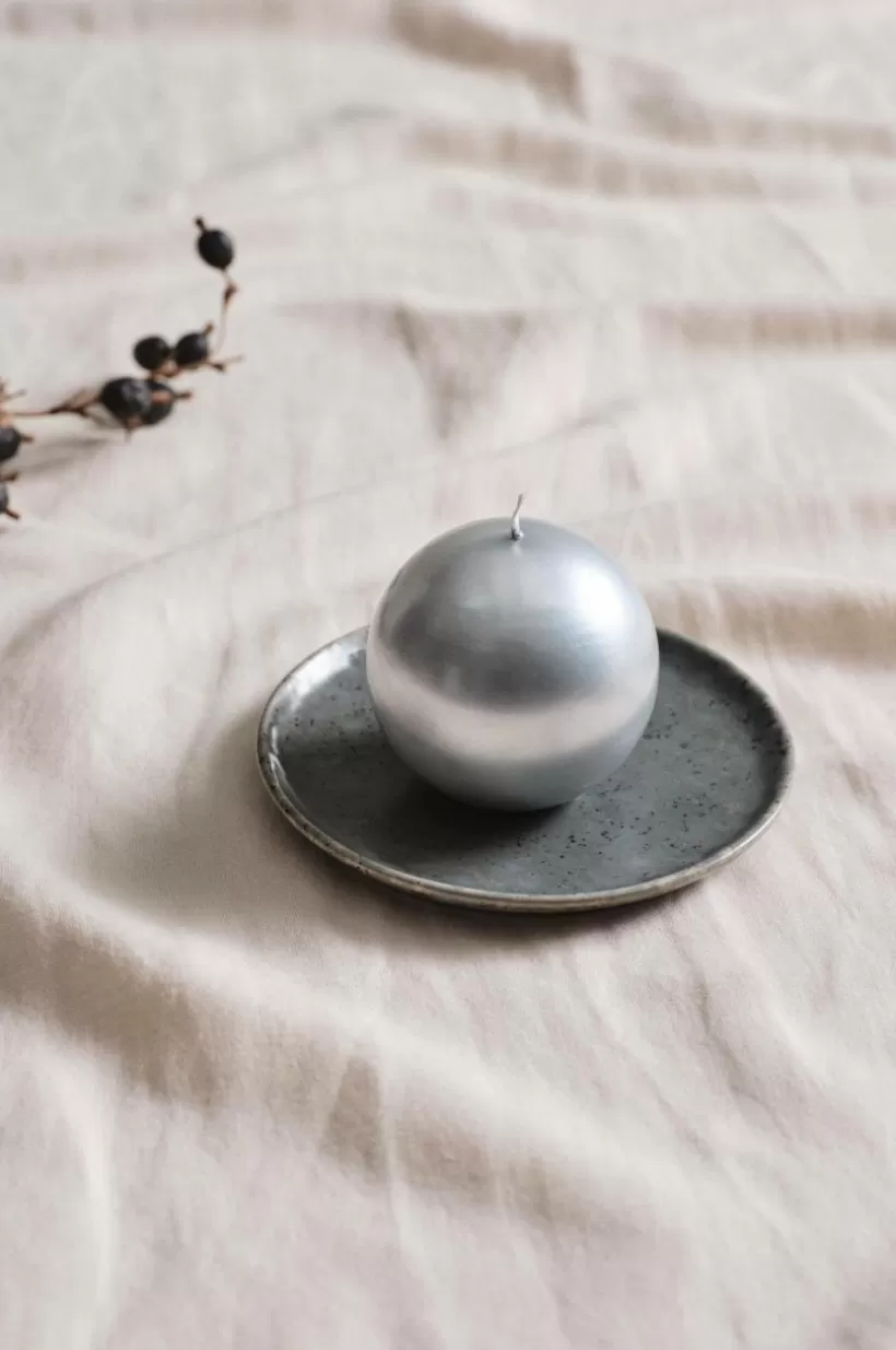 Jotex Ljus | Juldekoration*HILTON METALLIC Kulljus ø 8 Cm