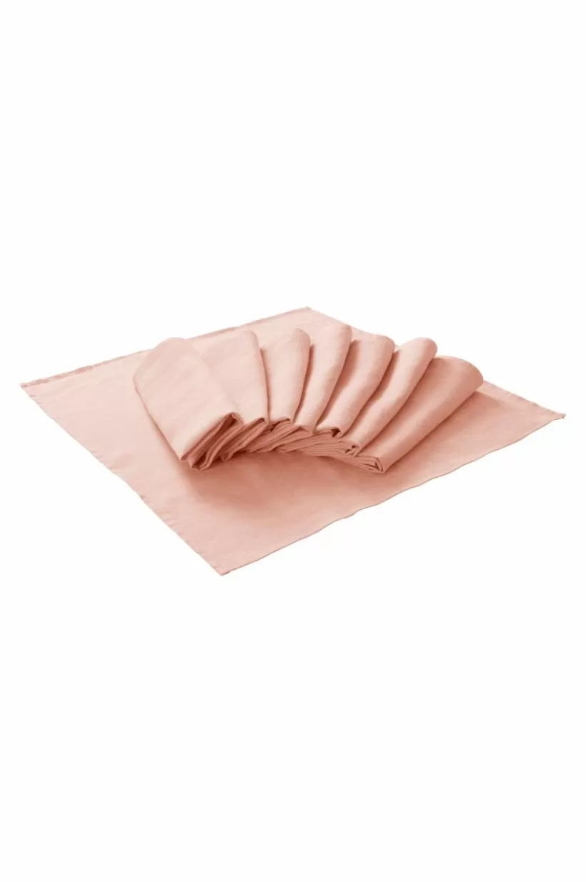 Jotex Servetter*JONIE Linneservett 8-pack