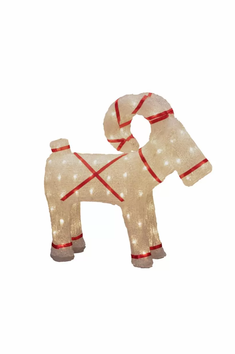 Jotex Utebelysning | Utebelysning*Julbock LED Höjd 48 Cm