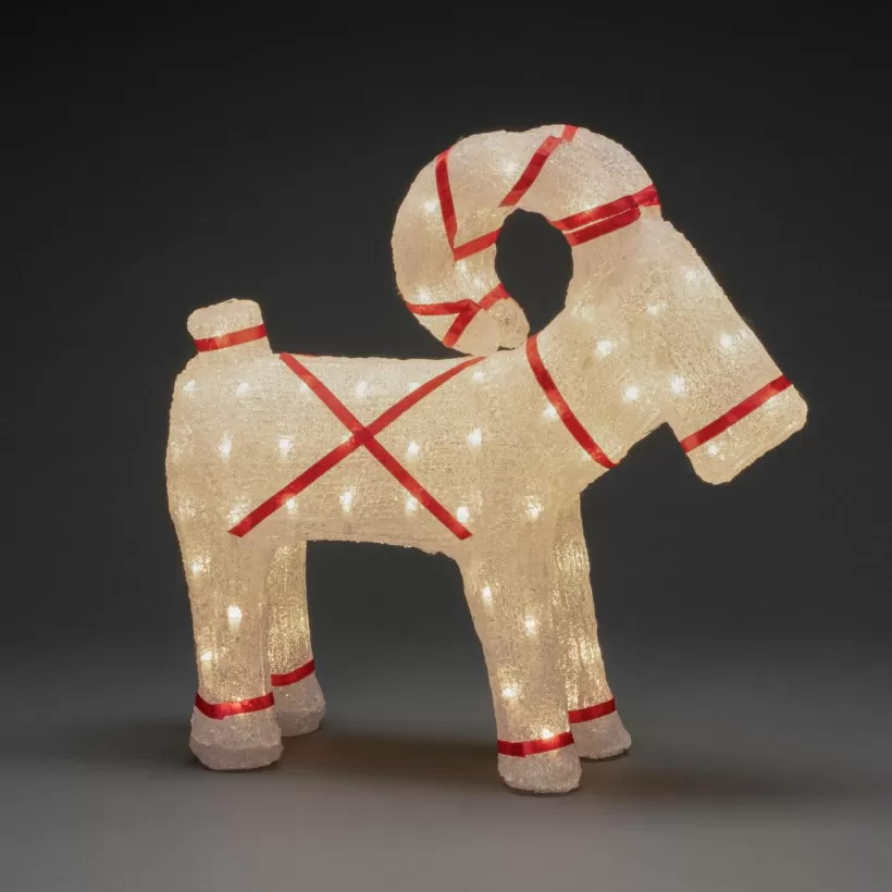 Jotex Utebelysning | Utebelysning*Julbock LED Höjd 48 Cm