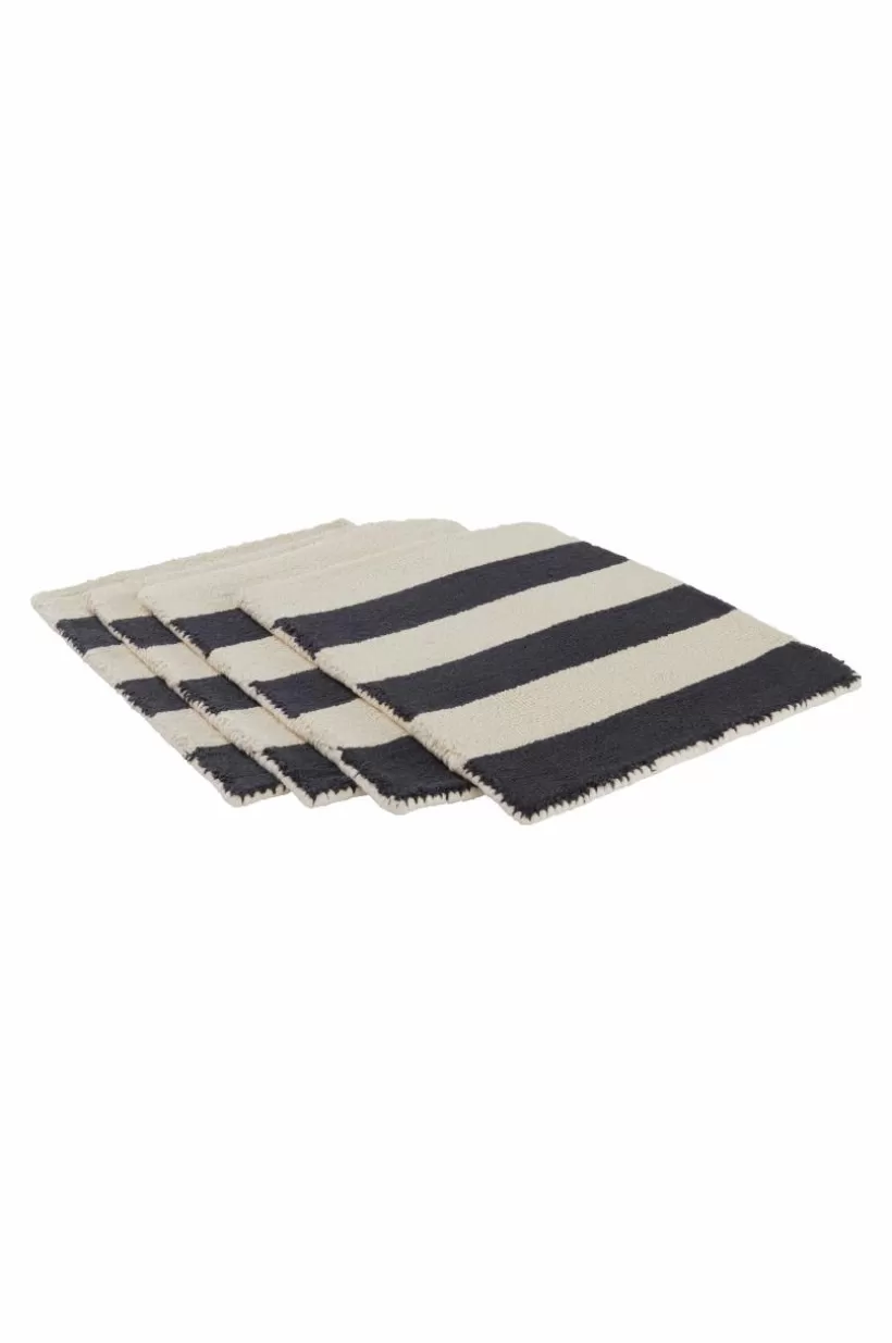 Jotex Bordstabletter*KIO STRIPE Bordstablett 4-pack - Ekologisk