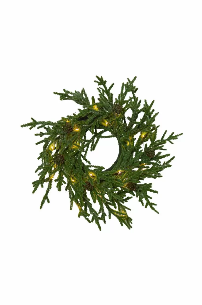 Jotex Julbelysning*Krans Lummer 38cm