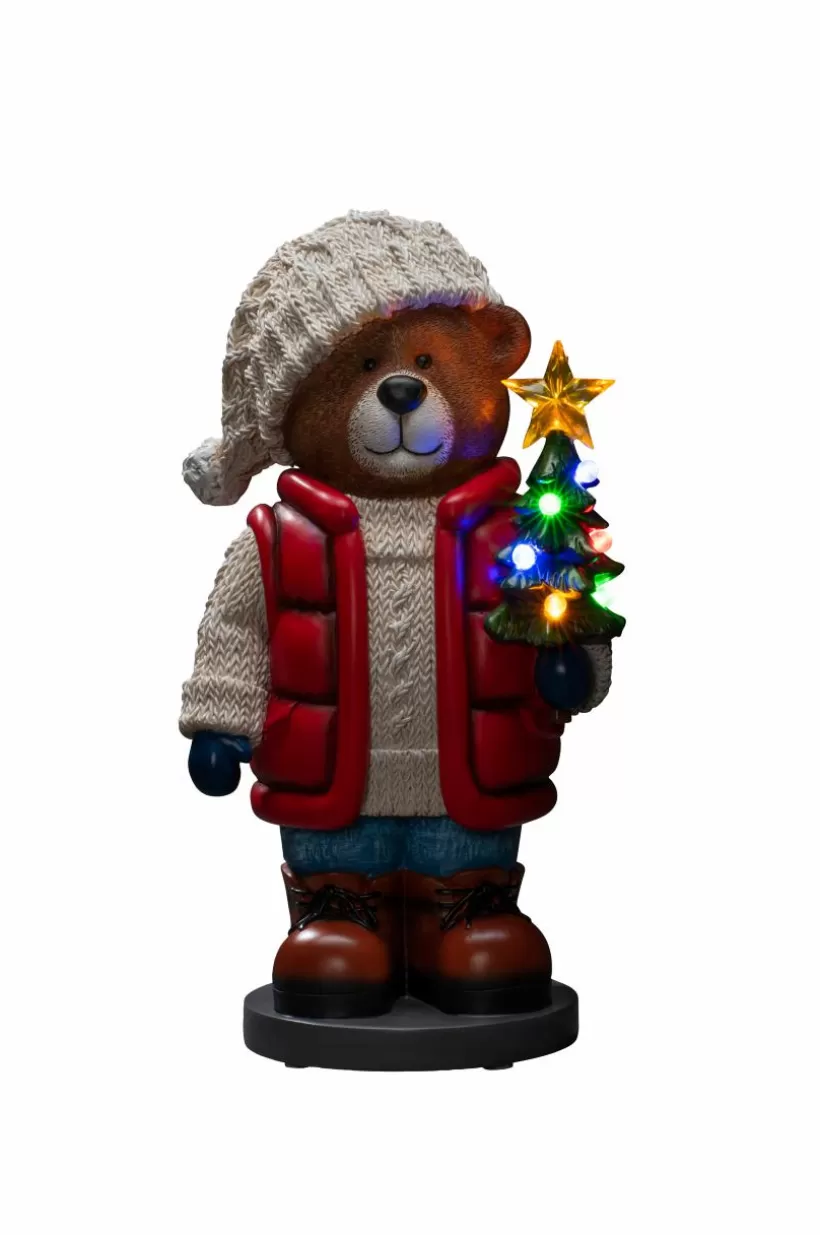 Jotex Julbelysning*Liten Teddybjörn LED Höjd 38,5 Cm