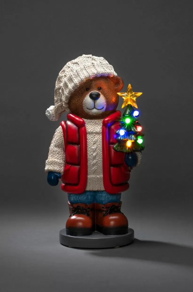 Jotex Julbelysning*Liten Teddybjörn LED Höjd 38,5 Cm