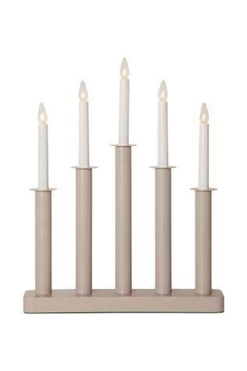 Jotex Julbelysning*Ljusstake Plate 45cm