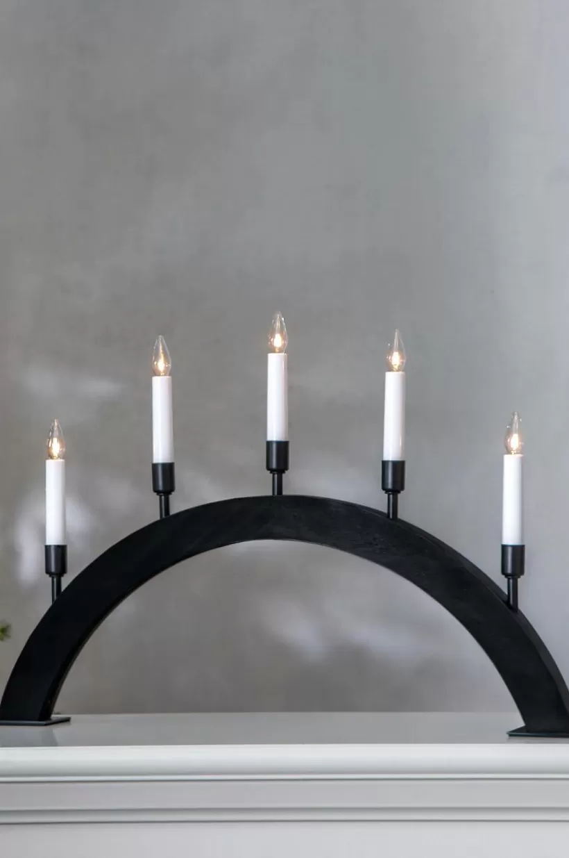 Jotex Julbelysning*Ljusstake Vind Höjd 38 Cm