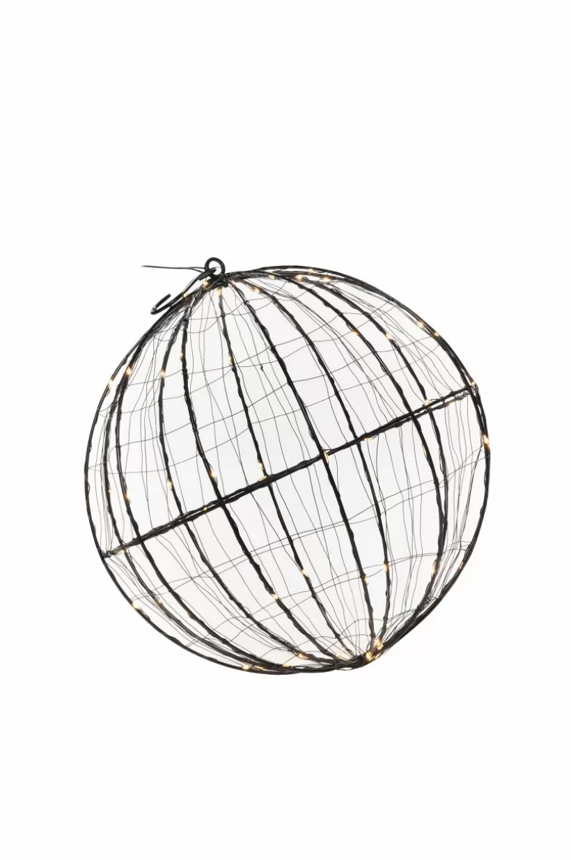 Jotex Julbelysning*Metallboll LED 30cm