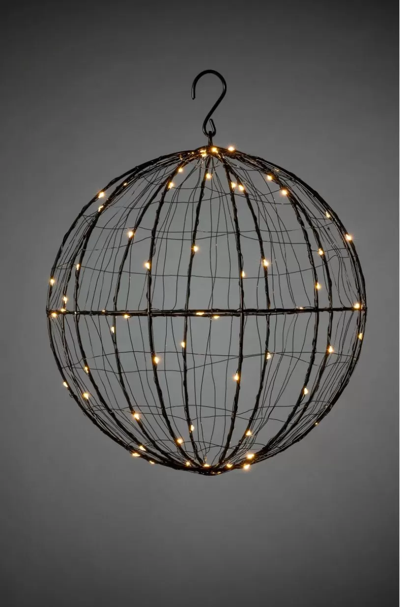 Jotex Julbelysning*Metallboll LED 30cm