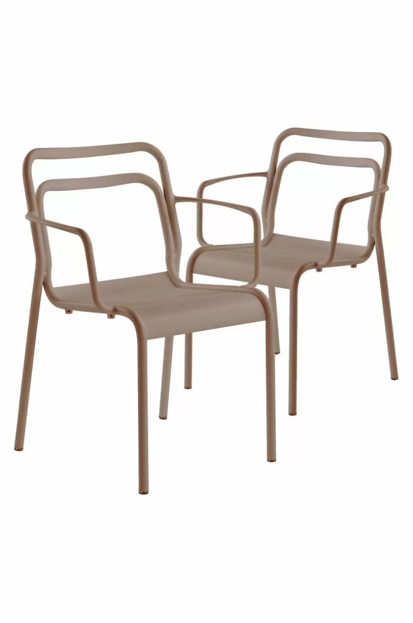 Jotex Utestolar & Utepallar | Utemöbler*PANTHEON Karmstol 2-pack