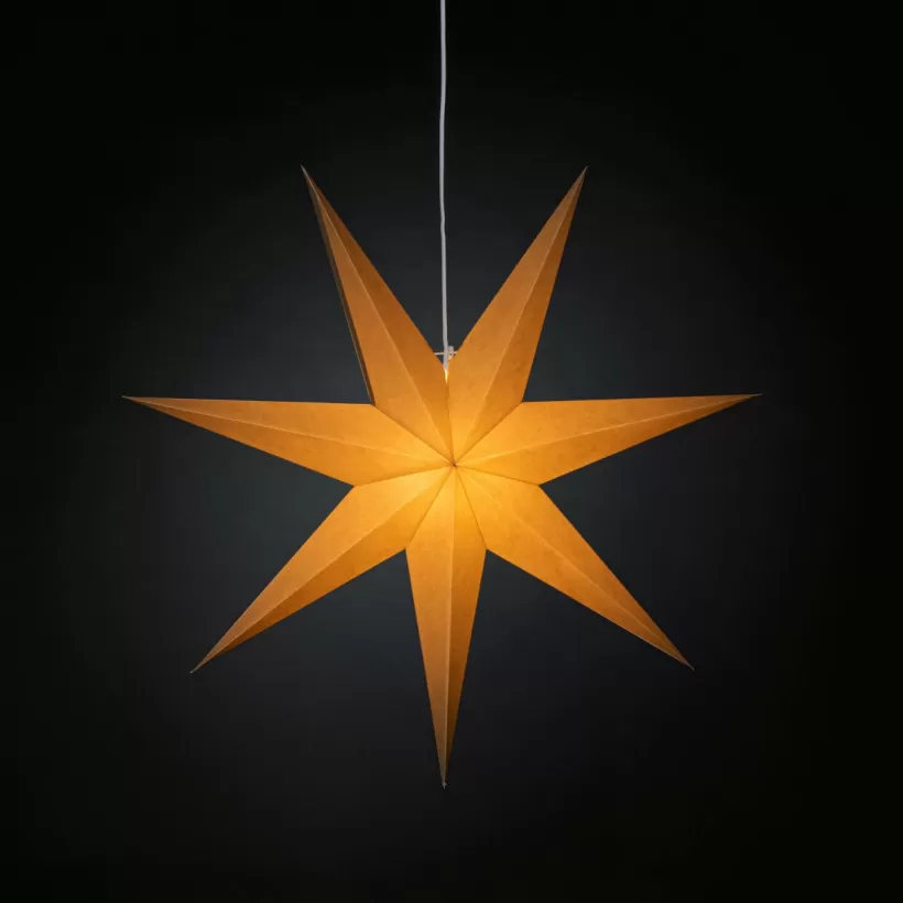 Jotex Julbelysning*Pappersstjärna ⌀ 78 Cm