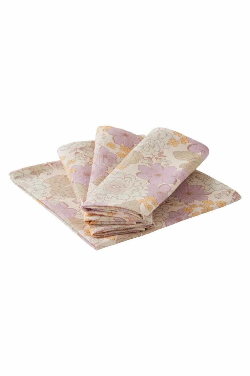 Jotex Servetter*PEONY Servett 4-pack