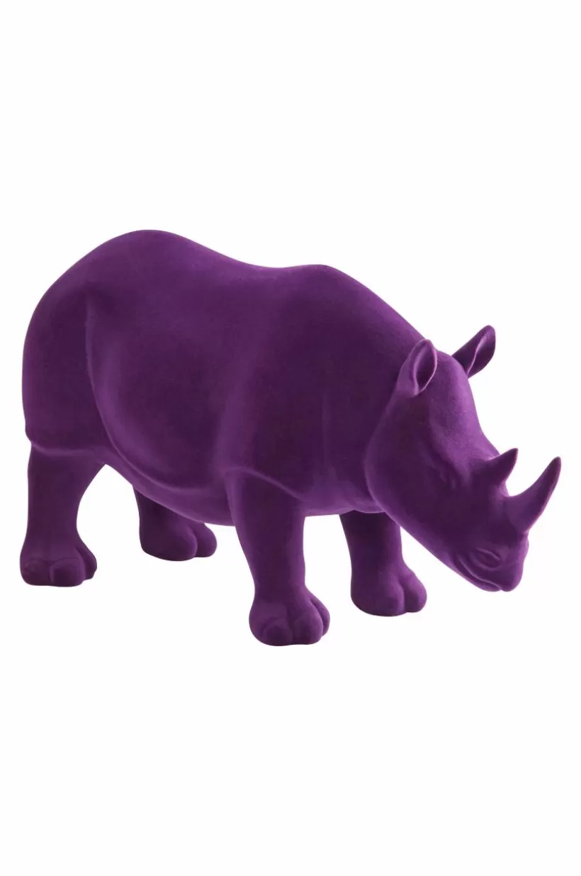 Jotex Prydnadssaker*RHINO VELVET Dekorations Noshörning