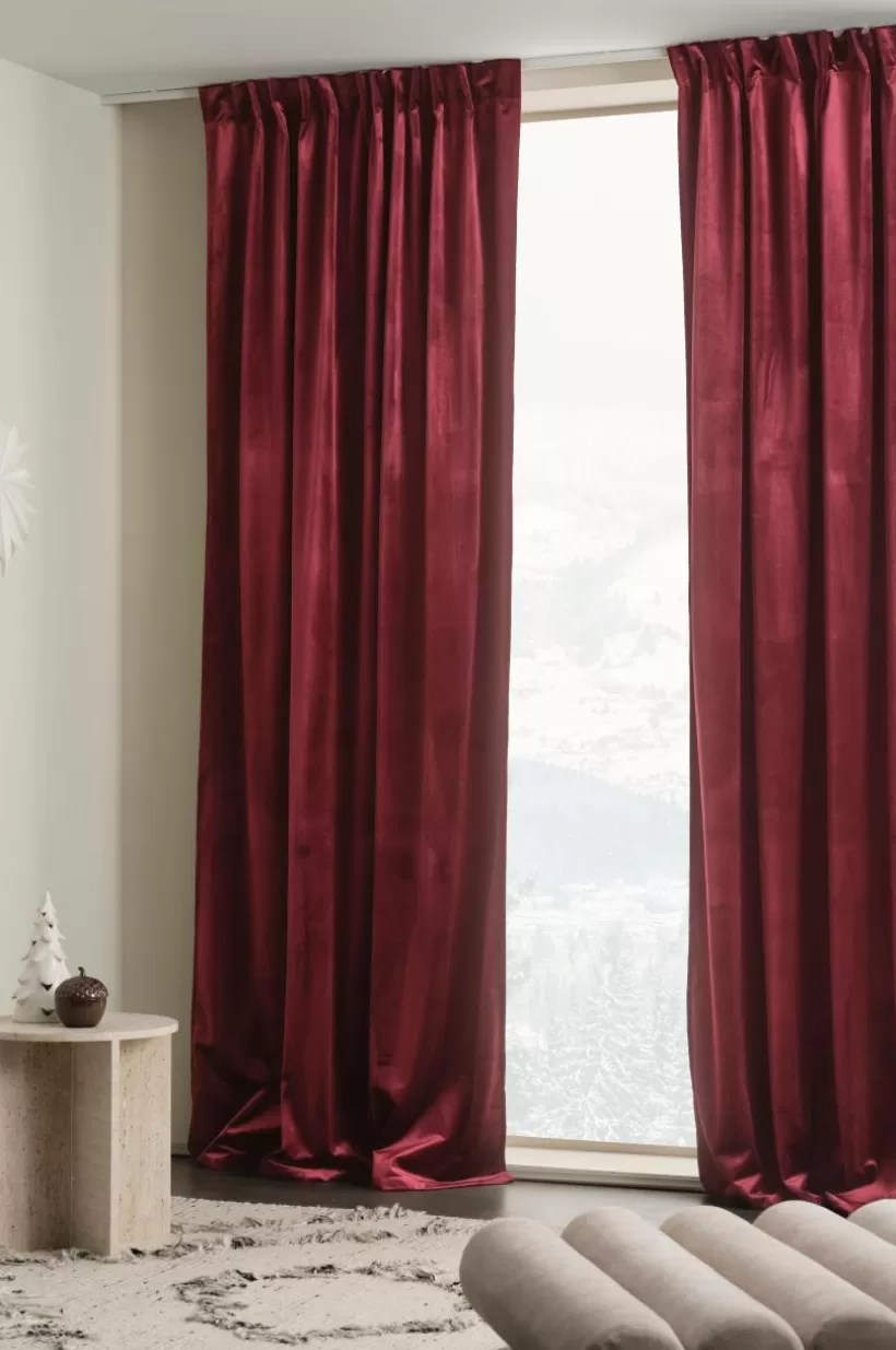 Jotex Julgardiner | Sammetsgardiner*SIMONE Multifunktionsgardin 2-pack