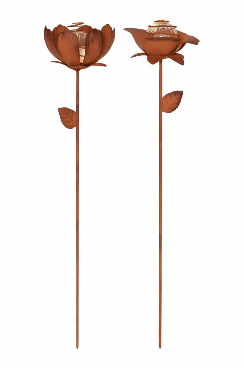 Jotex Utebelysning | Utebelysning*Solcellsdekoration Oxida Blomma 2-p