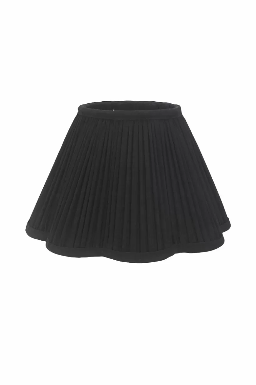 Jotex Lampskärmar*Toppringskärm Siv Plissé 35 Cm