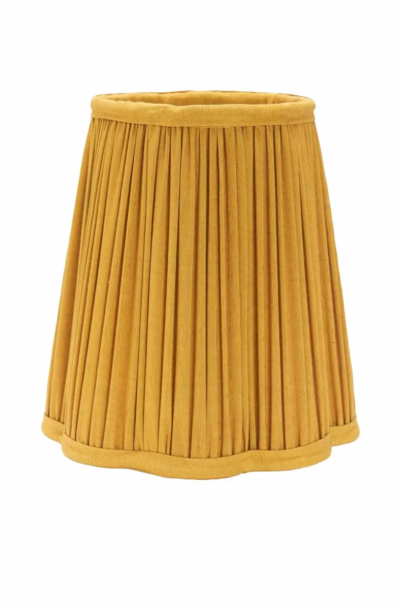 Jotex Lampskärmar*Toppringskärm Siv Plissé 20 Cm