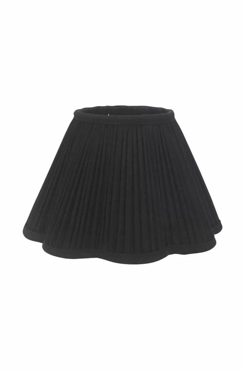 Jotex Lampskärmar*Toppringskärm Siv Plissé 30 Cm