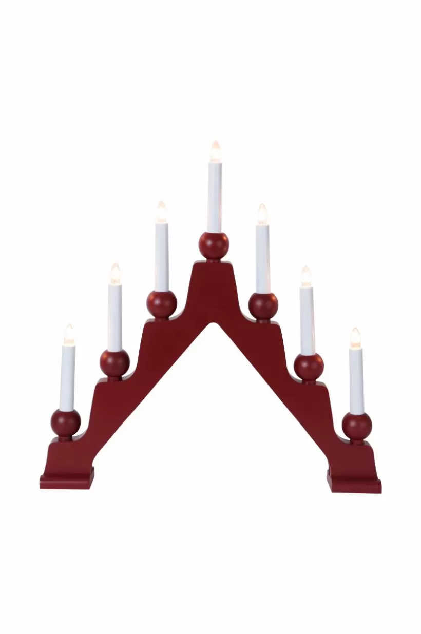 Jotex Julbelysning*Träljusstake Emma