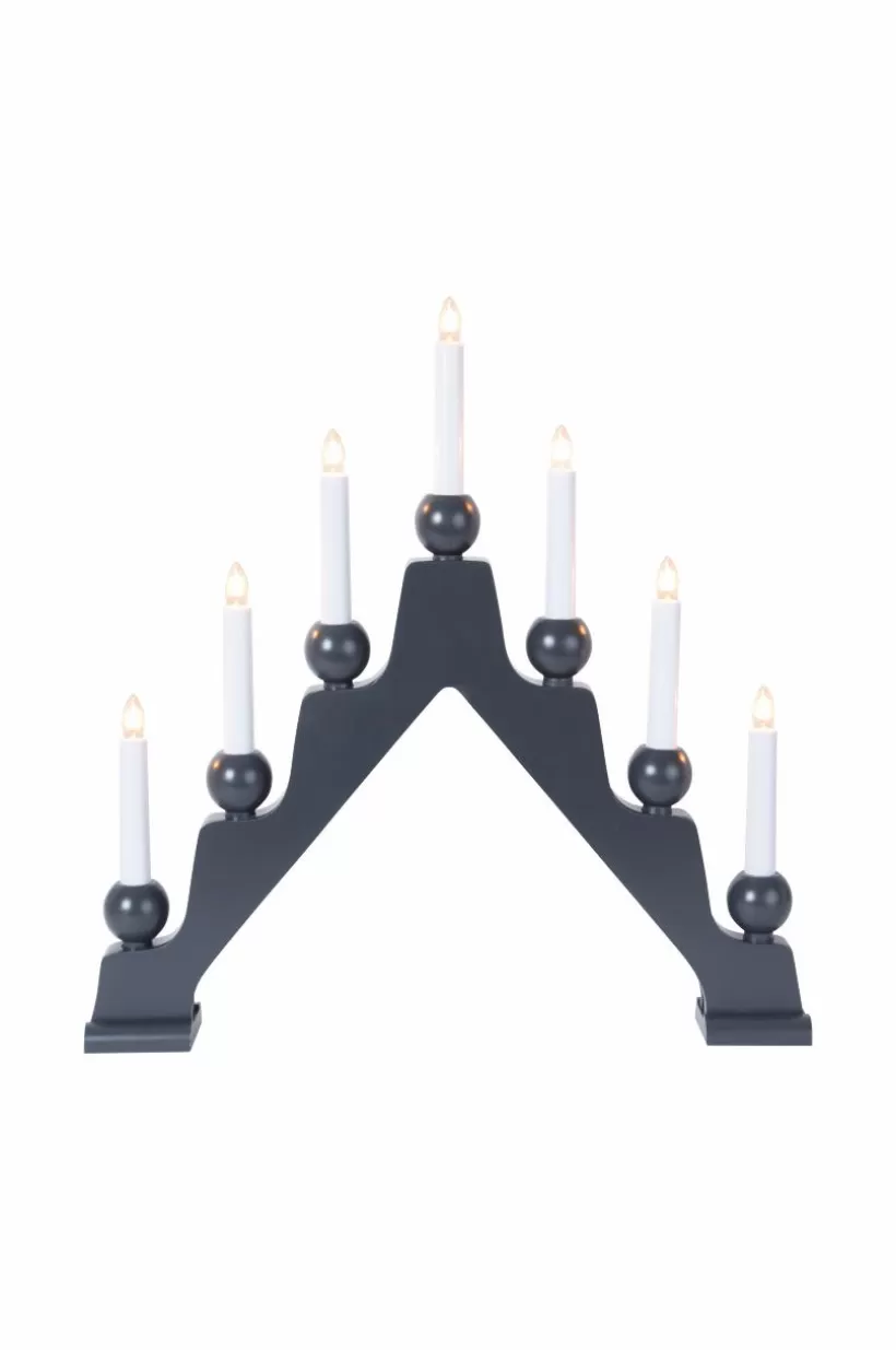 Jotex Julbelysning*Träljusstake Emma