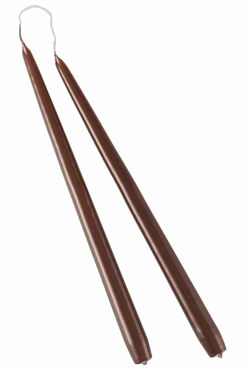 Jotex Ljus | Juldekoration*VICKAN METALLIC Antikljus 2-pack - Höjd 35 Cm