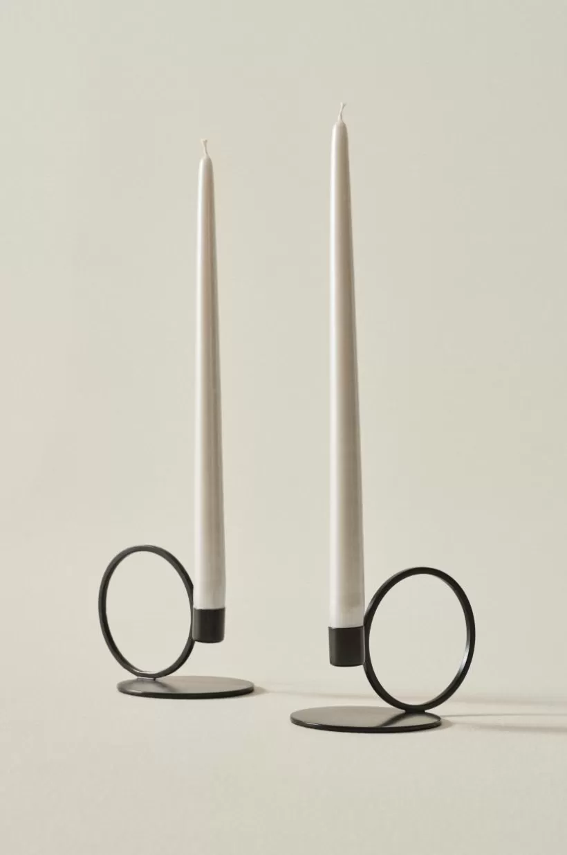 Jotex Ljus*VICKAN PEARL Antikljus 2-pack - Höjd 35 Cm