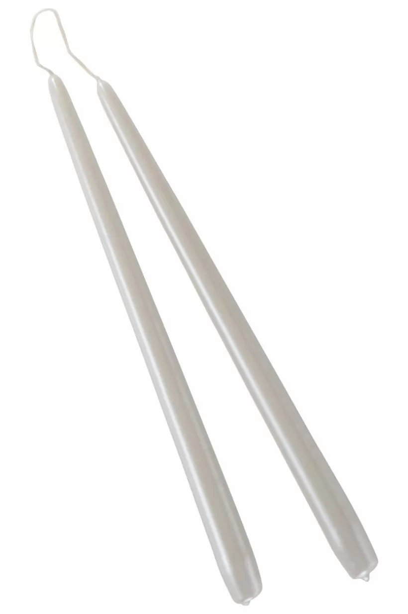 Jotex Ljus*VICKAN PEARL Antikljus 2-pack - Höjd 35 Cm