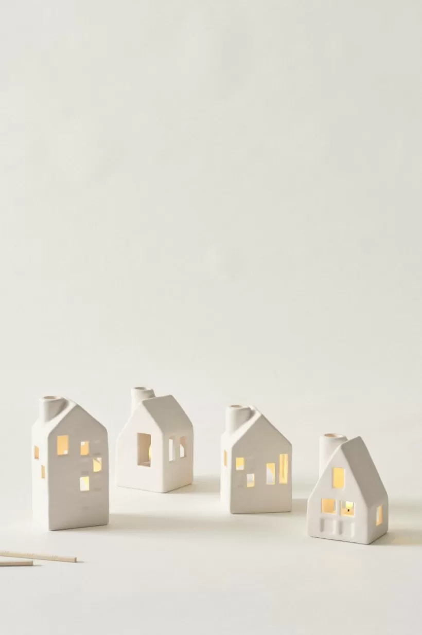 Jotex Ljuslyktor*VILLAGE Ljuslykta 4-pack