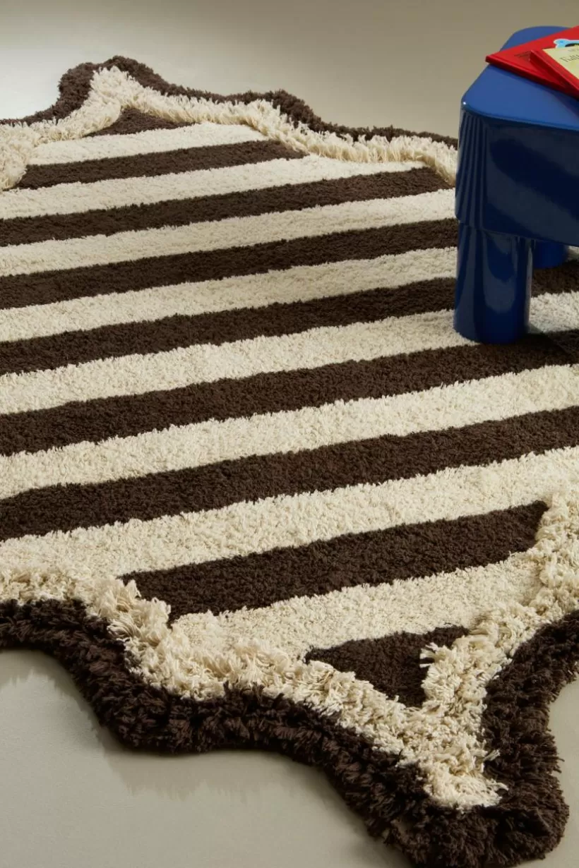 Barn Jotex Bomulls- & Trasmattor | Barnmattor*VIOLETA MINI Fyrkantig Bomullsmatta 130x130 Cm