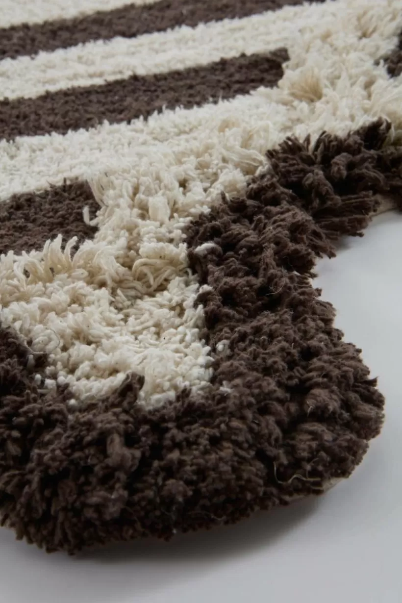 Barn Jotex Bomulls- & Trasmattor | Barnmattor*VIOLETA MINI Fyrkantig Bomullsmatta 130x130 Cm