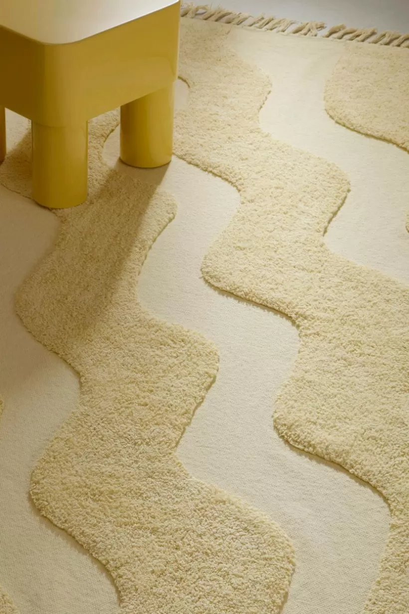 Barn Jotex Bomulls- & Trasmattor | Barnmattor*WAVING Bomullsmatta Ekologisk 130x190 Cm