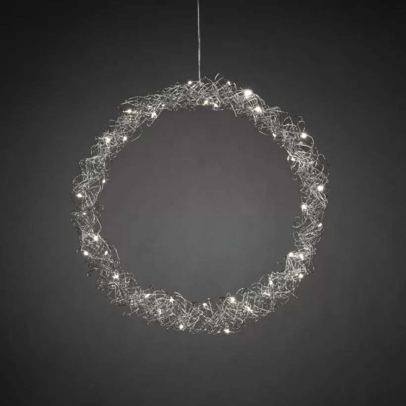 Jotex Julbelysning*WREATH Krans LED ø 45 Cm